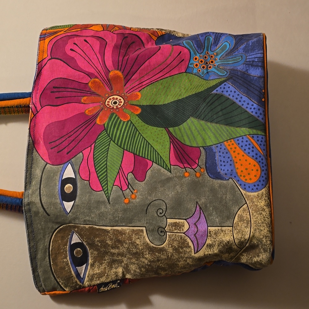 Colorful Artistic Lauren Burch Tote Bag - Picture 6 of 6